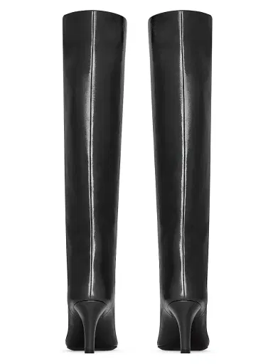 Saint Laurent Women's Jill Boots in Smooth Leather - Black - Size 10.5 | Thumbnail 5 Saint Laurent Women's Jill Boots in Smooth Leather - Black - Size 10.5 | Thumbnail 5