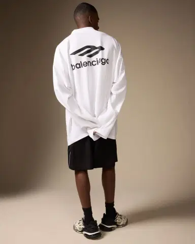 Balenciaga Men 's 3B Sports Icon Ski Long-Sleeve T-Shirt | Thumbnail 5 Balenciaga Men 's 3B Sports Icon Ski Long-Sleeve T-Shirt | Thumbnail 5