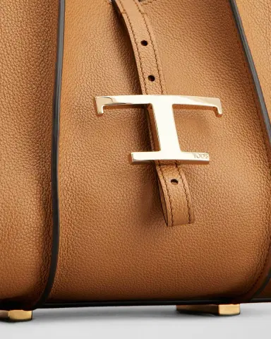 Tod's Mini Leather T Timeless Tote Shopping Bag | Thumbnail 5 Tod's Mini Leather T Timeless Tote Shopping Bag | Thumbnail 5