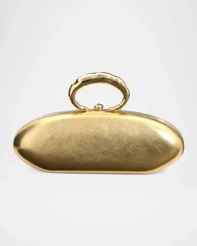 ALEXIS BITTAR Molten Gold Bullet Minaudiere | Thumbnail 6 ALEXIS BITTAR Molten Gold Bullet Minaudiere | Thumbnail 6