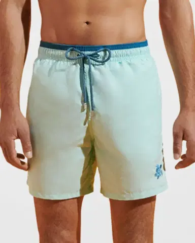 Vilebrequin Men's Les Unis Bicolor Swim Trunks | Thumbnail 2