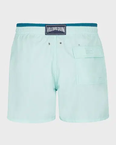 Vilebrequin Men's Les Unis Bicolor Swim Trunks | Thumbnail 4