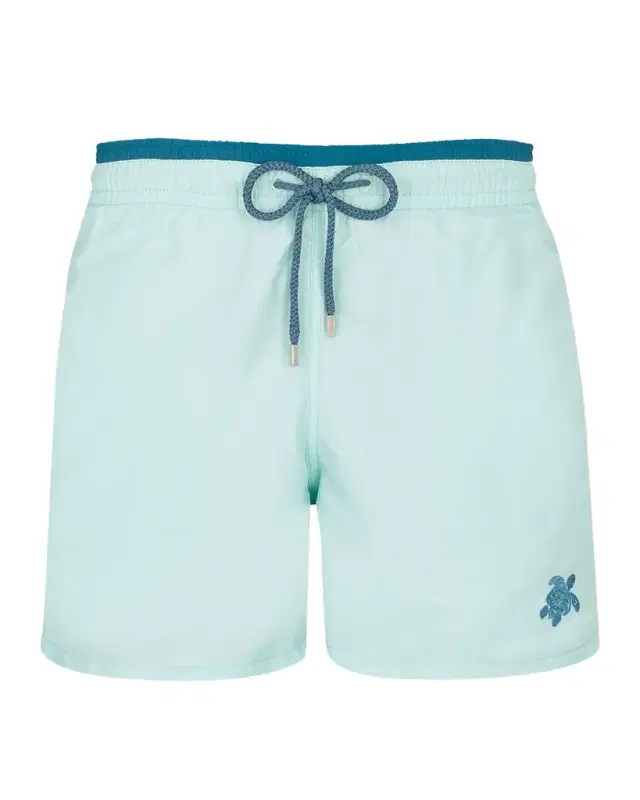 Vilebrequin Men's Les Unis Bicolor Swim Trunks