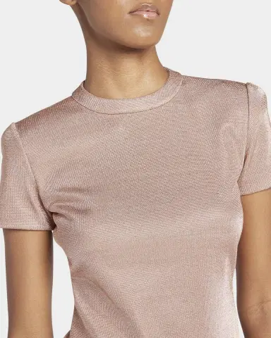 Giorgio Armani Metallic Short-Sleeve Bonded Jersey Tee | Thumbnail 5 Giorgio Armani Metallic Short-Sleeve Bonded Jersey Tee | Thumbnail 5