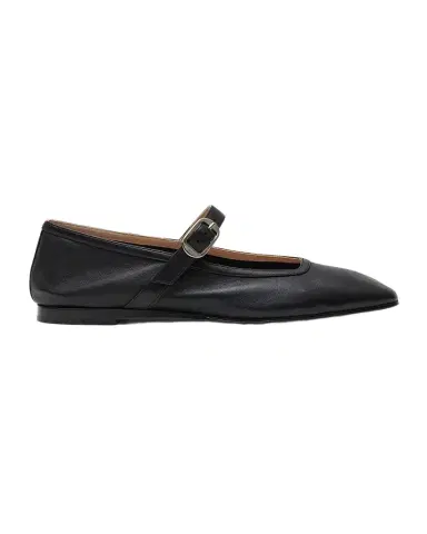 Le Monde Béryl Leather Mary Jane Ballerina Flats | Thumbnail 1
