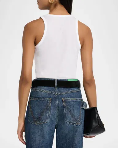 MAJESTIC FILATURES Lyocell Cotton Baby Ribbed Tank | Thumbnail 3 MAJESTIC FILATURES Lyocell Cotton Baby Ribbed Tank | Thumbnail 3