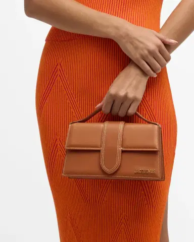 Jacquemus Le Grand Bambino Leather Crossbody Bag | Thumbnail 2 Jacquemus Le Grand Bambino Leather Crossbody Bag | Thumbnail 2