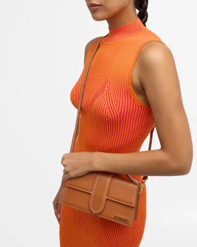 Jacquemus Le Grand Bambino Leather Crossbody Bag | Thumbnail 4 Jacquemus Le Grand Bambino Leather Crossbody Bag | Thumbnail 4
