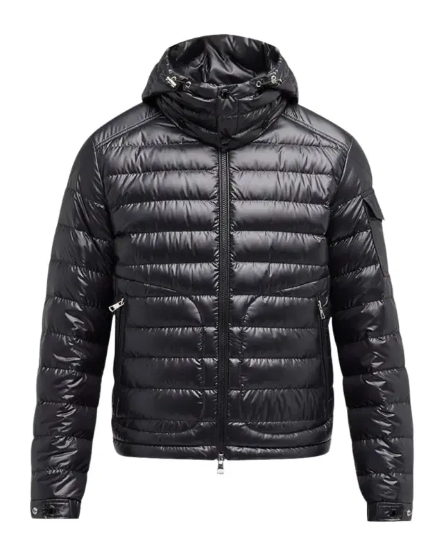 Moncler Men 's Lauros Quilted Hooded Down Jacket