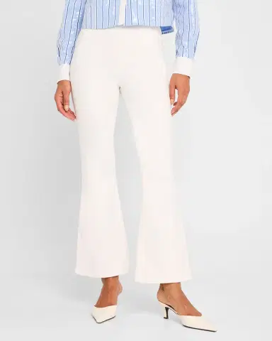 Veronica Beard Carson Off-Duty Kick-Flare Jeans | Thumbnail 2
