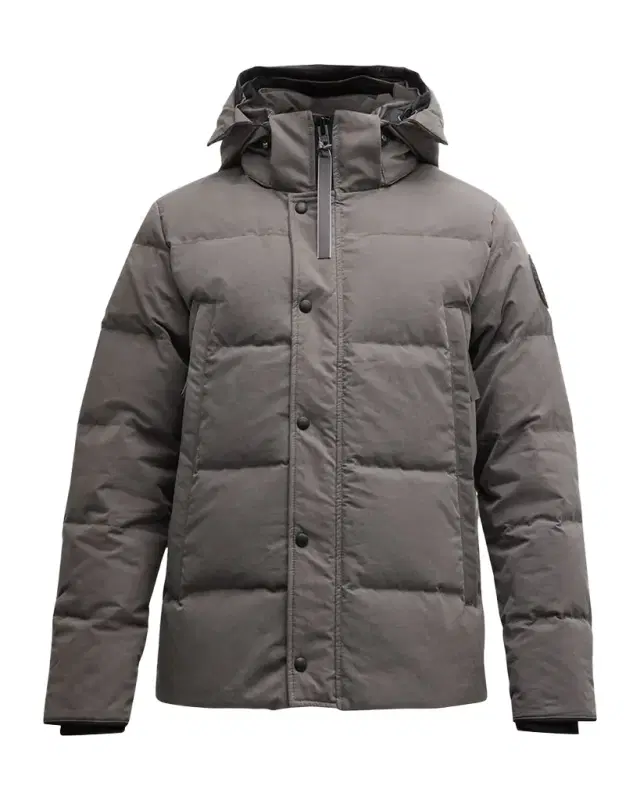 Canada Goose Men 's Coated Wyndham Black Label Parka