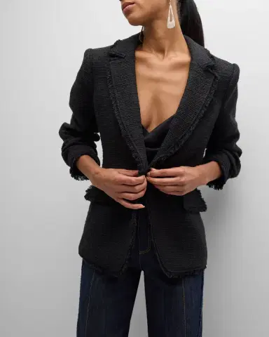 Cinq à Sept Khloe Boucle Blazer | Thumbnail 7 Cinq à Sept Khloe Boucle Blazer | Thumbnail 7