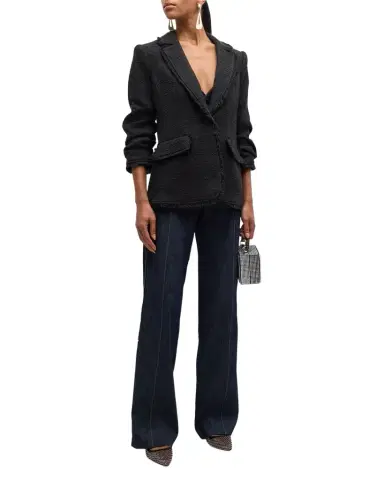 Cinq à Sept Khloe Boucle Blazer | Thumbnail 1 Cinq à Sept Khloe Boucle Blazer | Thumbnail 1