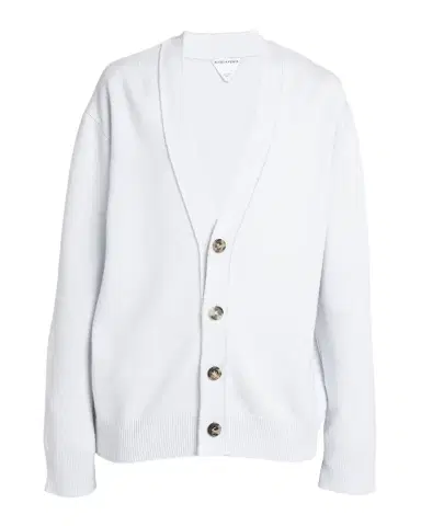 Bottega Veneta Classic Cashmere Cardigan with Intrec Patches | Thumbnail 1