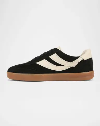 Vince Men's Oasis-M Suede and Leather Low-Top Sneakers | Thumbnail 2