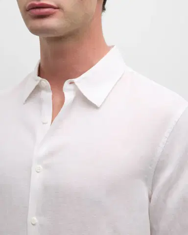 Onia Men's Air Linen Casual Button-Down Shirt | Thumbnail 7 Onia Men's Air Linen Casual Button-Down Shirt | Thumbnail 7