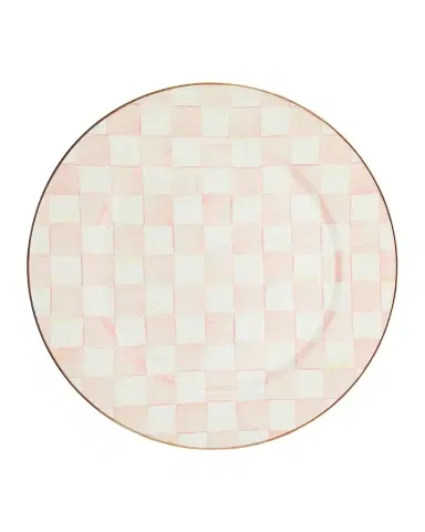 MacKenzie-Childs Rosy Check Enamel Serving Platter | Thumbnail 1 MacKenzie-Childs Rosy Check Enamel Serving Platter | Thumbnail 1