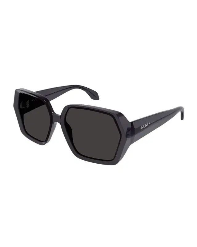 ALAÏA Logo Acetate Butterfly Sunglasses