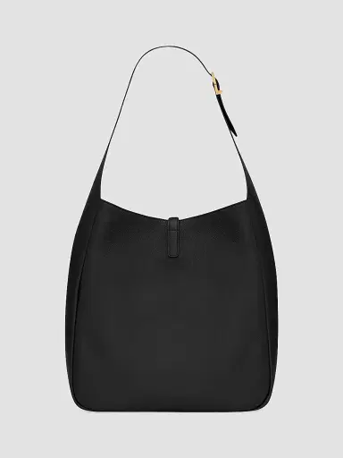 Saint Laurent Women's Le 5 à 7 Supple Large Shoulder Bag in Smooth Leather - Black | Thumbnail 3