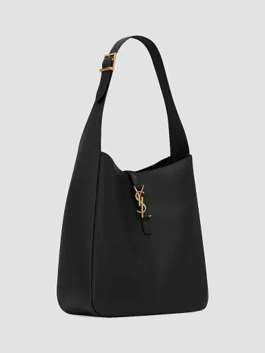 Saint Laurent Women's Le 5 à 7 Supple Large Shoulder Bag in Smooth Leather - Black | Thumbnail 5