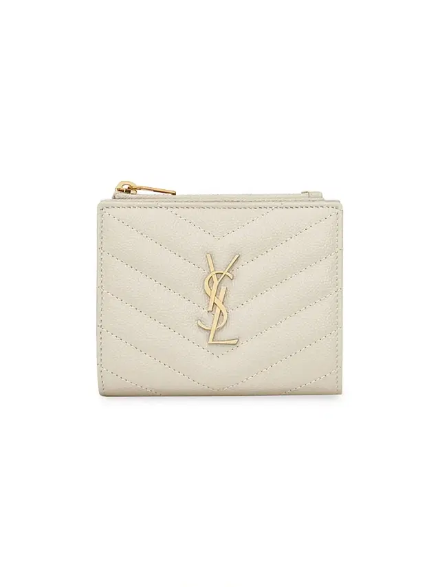 Women's Cassandre Matelasse Bi-Fold Wallet - Blanc Vintage