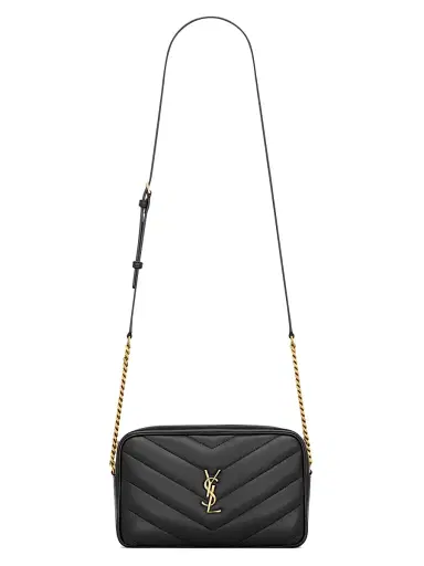 Saint Laurent Women's Loulou Camera Crossbody Bag in Lambskin | Thumbnail 1 Saint Laurent Women's Loulou Camera Crossbody Bag in Lambskin | Thumbnail 1