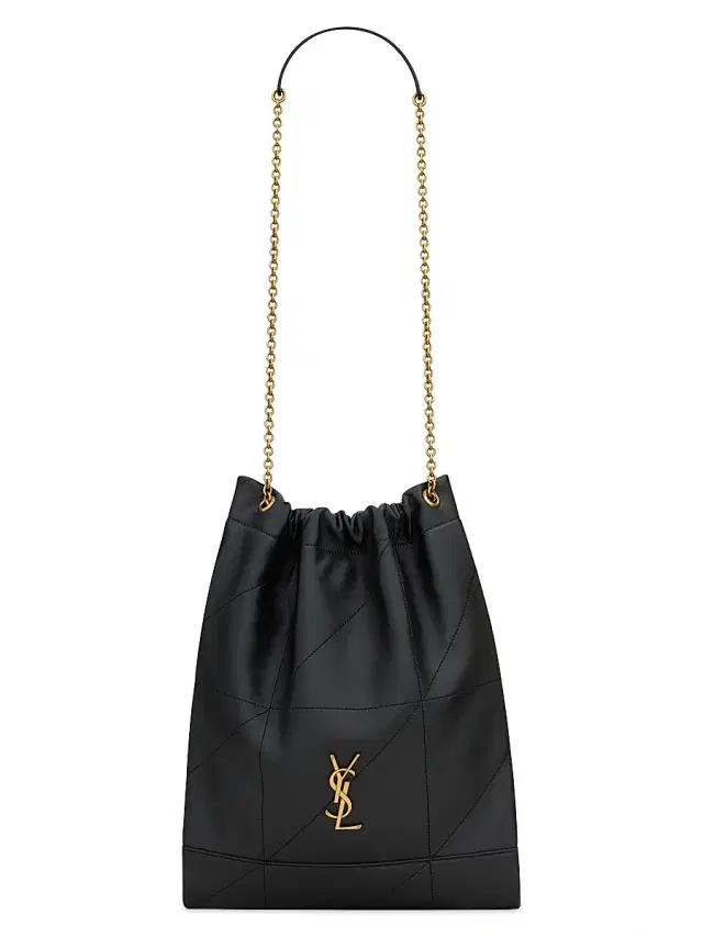 Women's Jamie 4.3 Pochon in Lambskin Shoulder Bags - Black