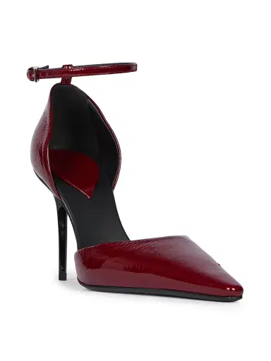 Alaïa Women's 90MM Patent Leather D'Orsay Pumps - Rubis | Thumbnail 2