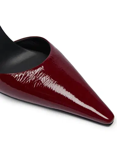 Alaïa Women's 90MM Patent Leather D'Orsay Pumps - Rubis | Thumbnail 5