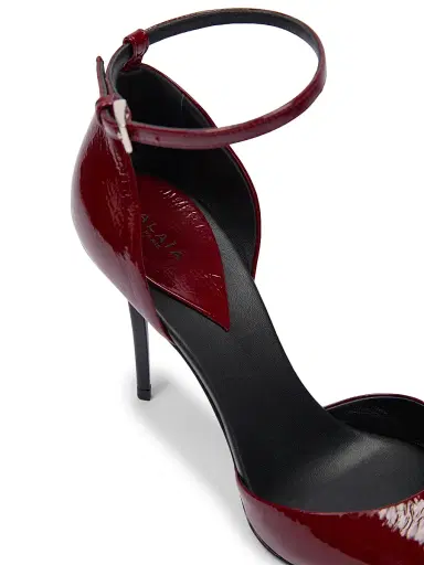 Alaïa Women's 90MM Patent Leather D'Orsay Pumps - Rubis | Thumbnail 6