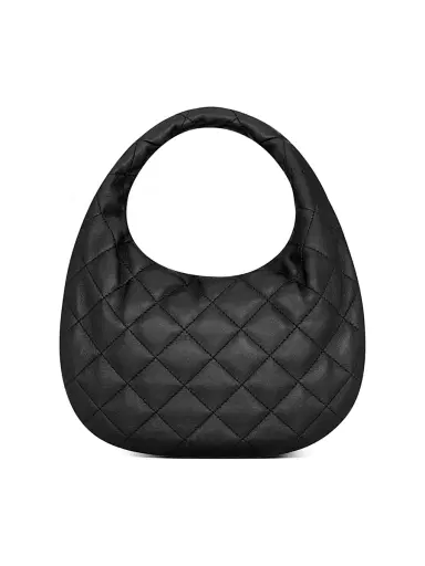 Saint Laurent Women's Icarino Top Handle Bag in Quilted Nappa - Black | Thumbnail 5 Saint Laurent Women's Icarino Top Handle Bag in Quilted Nappa - Black | Thumbnail 5