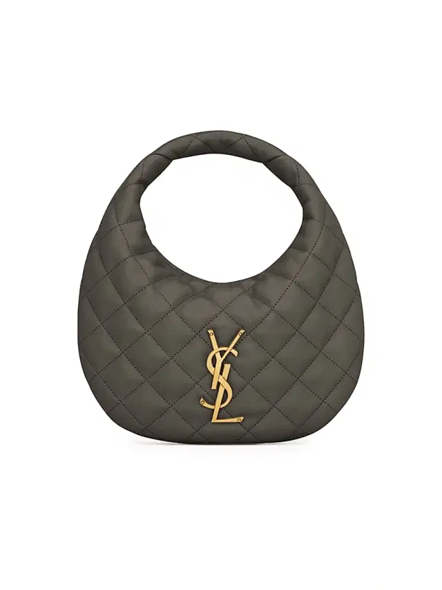 Women's Icarino Top Handle Bag in Quilted Nappa - Urban Grey