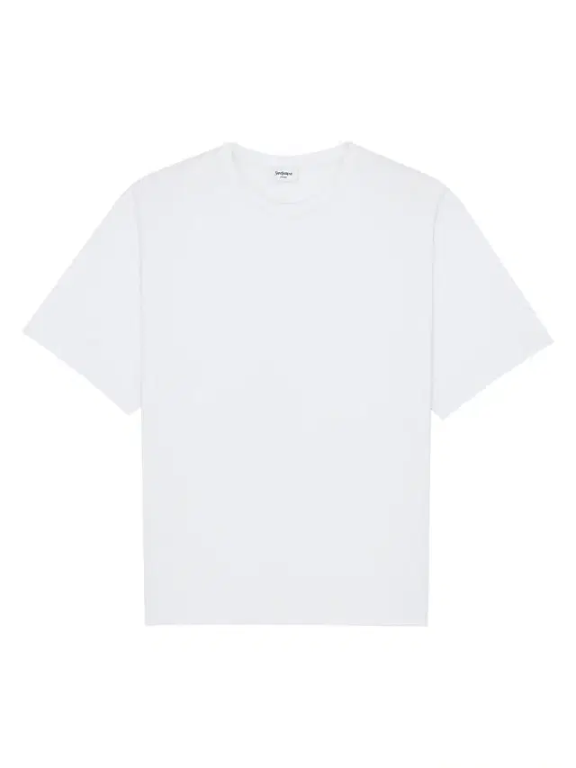 Saint Laurent Men's Cassandre Oversized T-Shirt - Biancospino