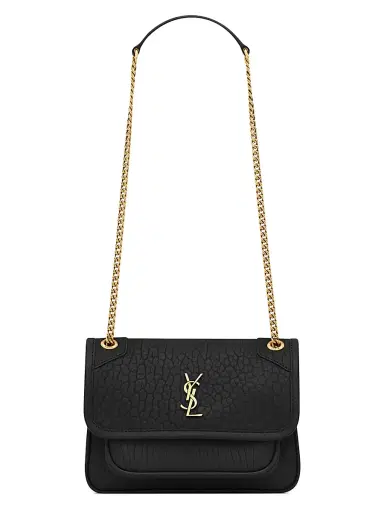 Saint Laurent Women's Niki Mini Bag in Grained Lambskin | Thumbnail 1