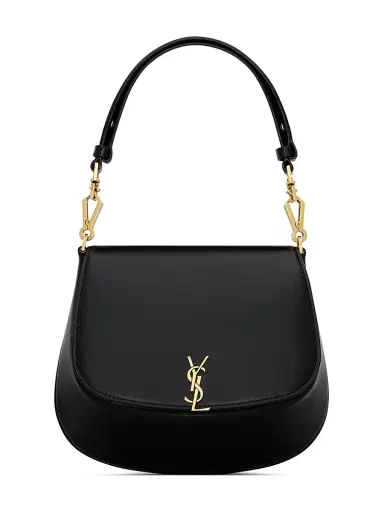 Saint Laurent Women's Voltaire Top Handle Bag in Box - Black | Thumbnail 1
