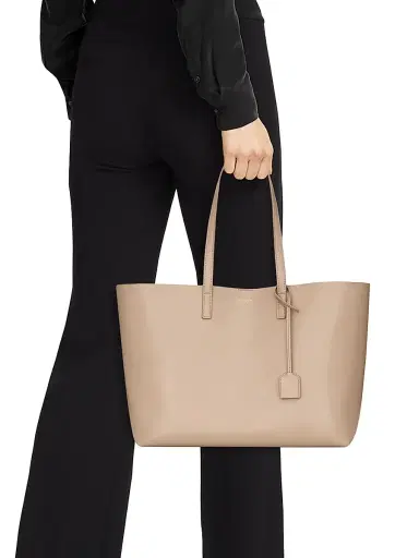 Saint Laurent Women's Shopping Tote Bag in Leather | Thumbnail 2 Saint Laurent Women's Shopping Tote Bag in Leather | Thumbnail 2