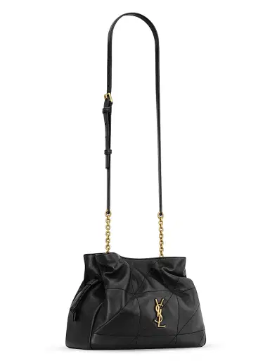 Saint Laurent Women's Jamie Shoulder Bag in Lambskin Leather - Black | Thumbnail 4 Saint Laurent Women's Jamie Shoulder Bag in Lambskin Leather - Black | Thumbnail 4