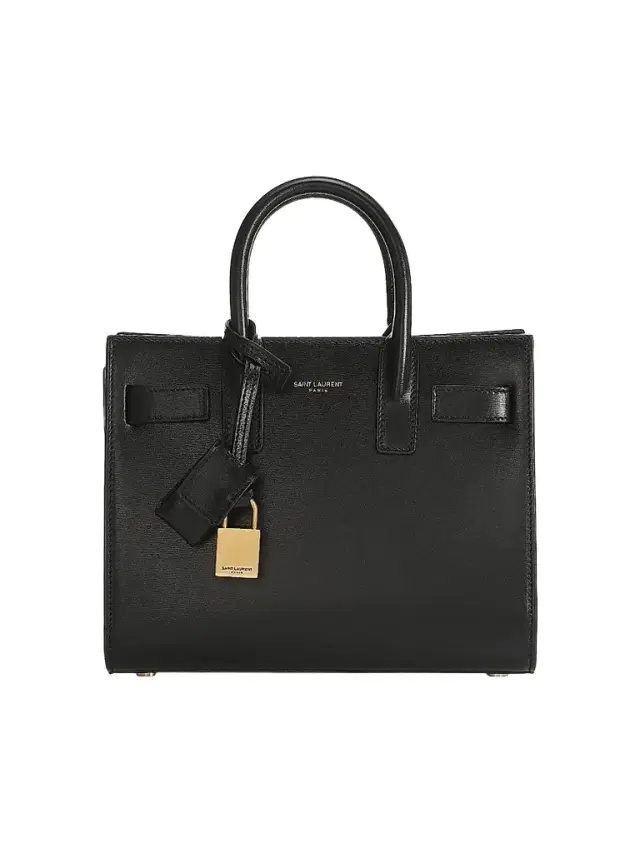 Women's Nano Sac De Jour Leather Satchel - Nero