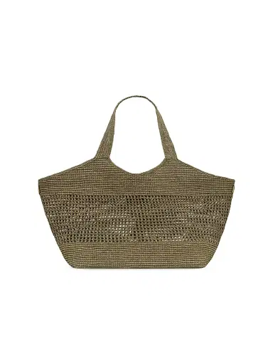Saint Laurent Women's Icare Medium Tote Bag in Raffia | Thumbnail 7 Saint Laurent Women's Icare Medium Tote Bag in Raffia | Thumbnail 7