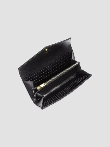 Saint Laurent Women's Monogram Matelassé Leather Flap Wallet | Thumbnail 2 Saint Laurent Women's Monogram Matelassé Leather Flap Wallet | Thumbnail 2