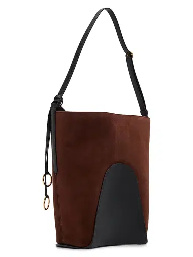 Alaïa Women's Hip Small Suede Bucket Bag | Thumbnail 2 Alaïa Women's Hip Small Suede Bucket Bag | Thumbnail 2