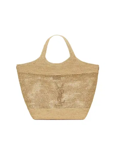 Saint Laurent Women's Icare Tote Bag in Raffia | Thumbnail 2 Saint Laurent Women's Icare Tote Bag in Raffia | Thumbnail 2