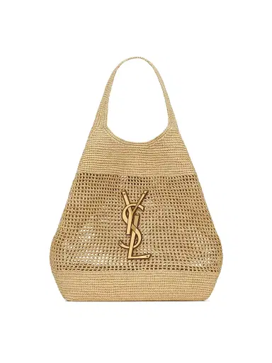 Saint Laurent Women's Icare Tote Bag in Raffia | Thumbnail 4 Saint Laurent Women's Icare Tote Bag in Raffia | Thumbnail 4