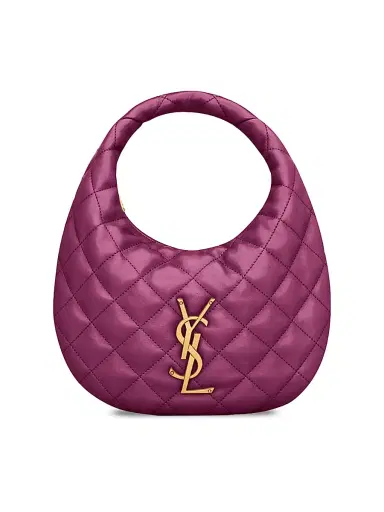 Saint Laurent Women's Icarino Top Handle Bag in Quilted Nappa - Deep Fuchsia | Thumbnail 1 Saint Laurent Women's Icarino Top Handle Bag in Quilted Nappa - Deep Fuchsia | Thumbnail 1
