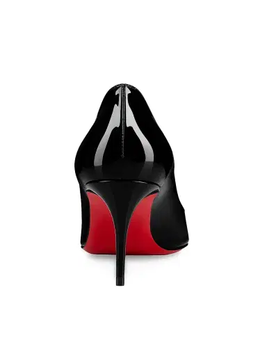 Christian Louboutin Women's Kate 70MM Patent Leather Pumps - Black - Size 12 | Thumbnail 3 Christian Louboutin Women's Kate 70MM Patent Leather Pumps - Black - Size 12 | Thumbnail 3