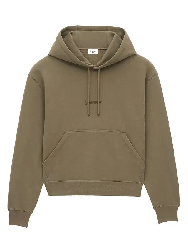 Men's Logo Hoodie - Kaki