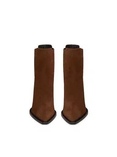 Saint Laurent Women's Theo Chelsea Boots in Suede | Thumbnail 3 Saint Laurent Women's Theo Chelsea Boots in Suede | Thumbnail 3
