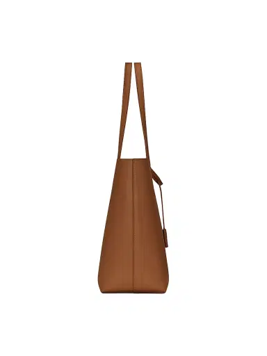 Saint Laurent Women's Shopping Tote Bag in Leather - Brick | Thumbnail 5