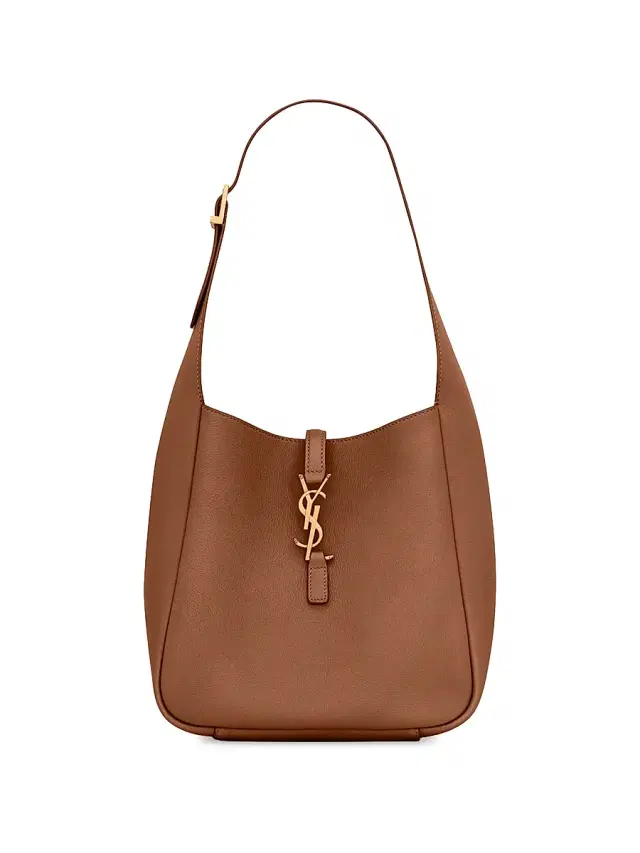Saint Laurent Women's Le 5 à 7 Supple  Shoulder Bag in Grained Leather - Fox
