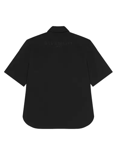 Givenchy Men's Couture Seam Zipped Shirt - Black - Size XL | Thumbnail 2